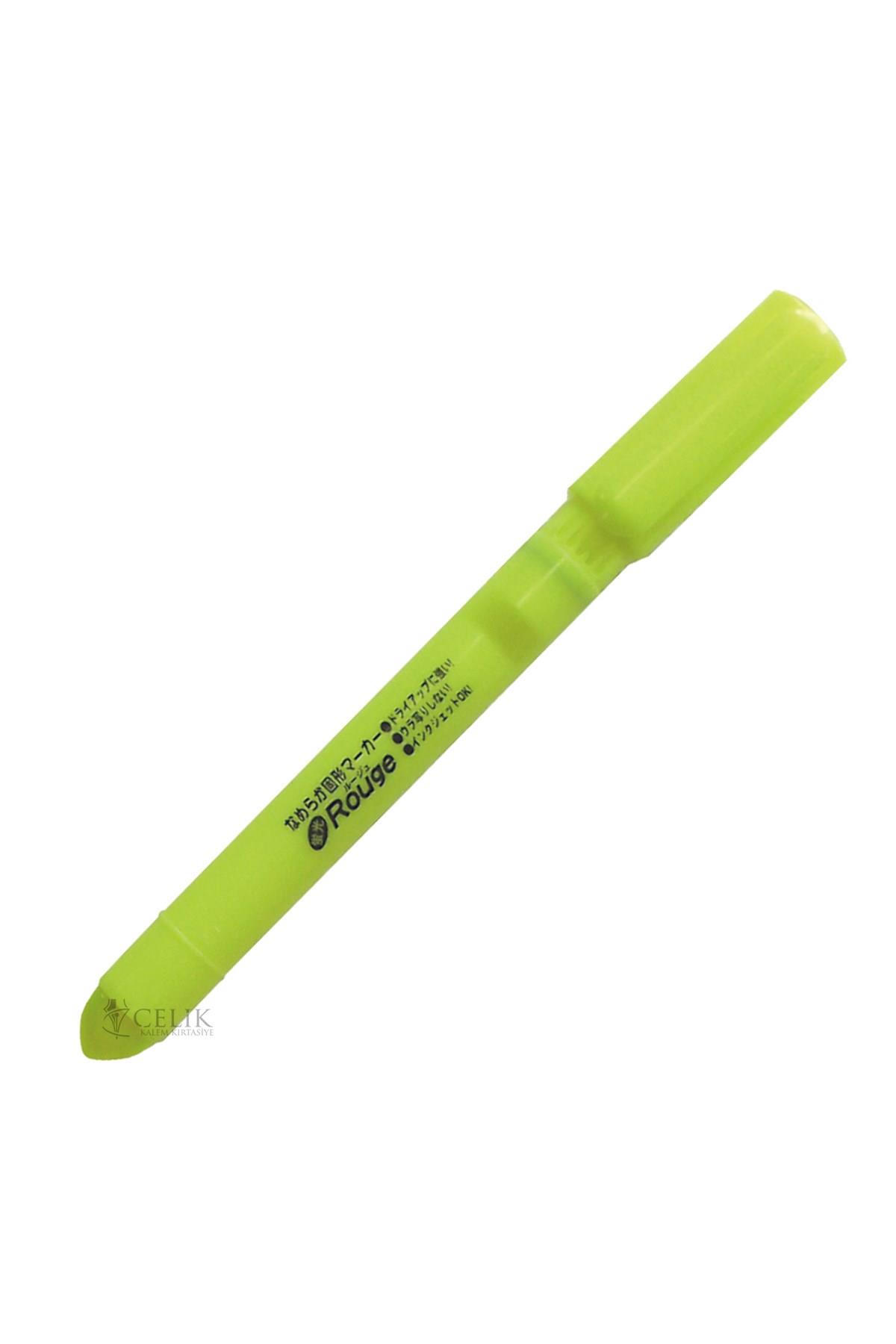 Ohto Rouge Gel Fosforlu Kalem Yeşil