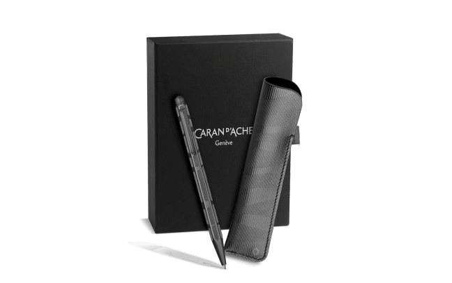 CARAN d'ACHE Ecridor Black Lines Set Tükenmez Kalem/Kılıf 8902-010