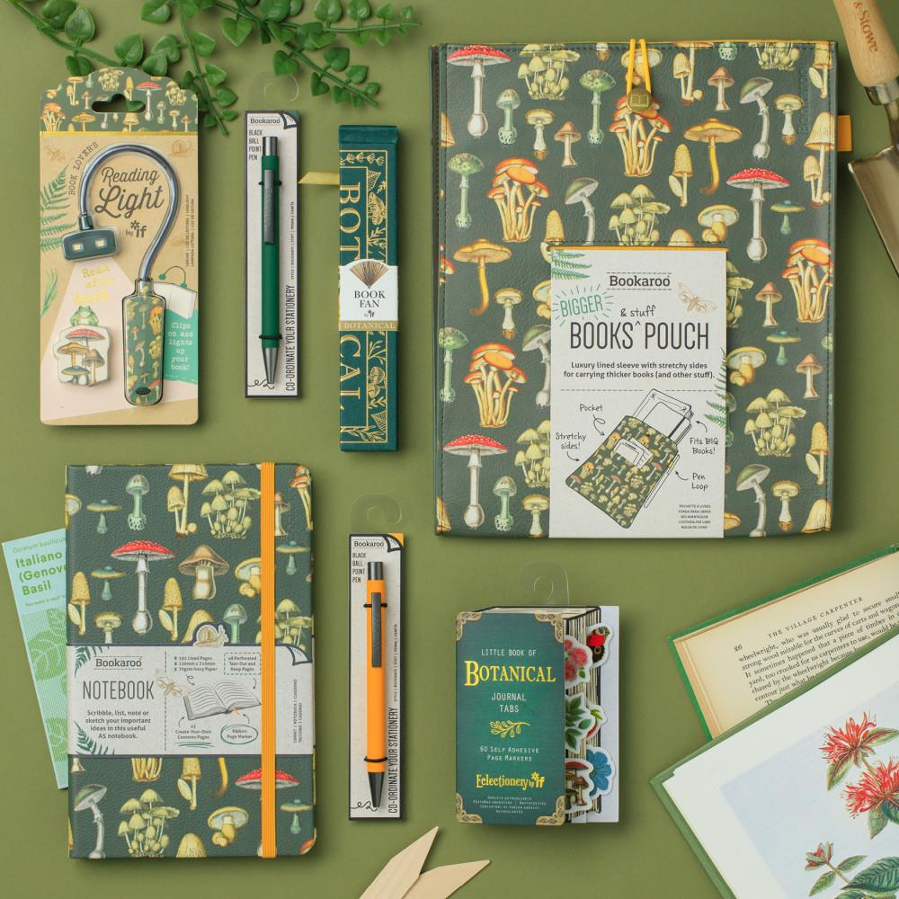 IF Bookaroo A5 Notebook Journal Çizgili Defter -Botanical Mushroom