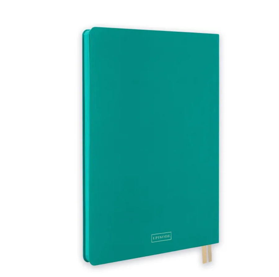 Episode Colourblock Uno Forest Green XL Sert Kapak Defter
