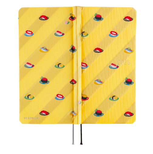 Hobonichi Techo Weeks 2025 Mega Bow & Tie: Sushi