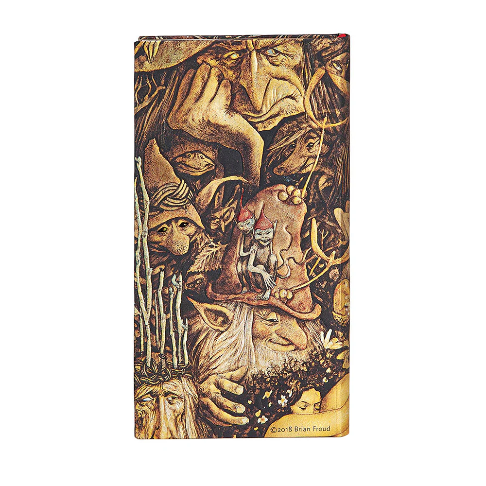 Paperblanks Mischievous Creatures Slim Çizgili Defter