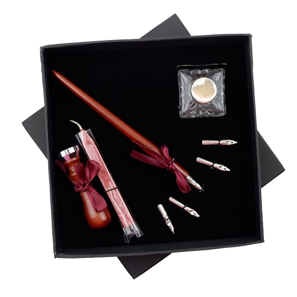 Steelpen Calligraphy Kristal Şişe Ahşap Kaligrafi SK290