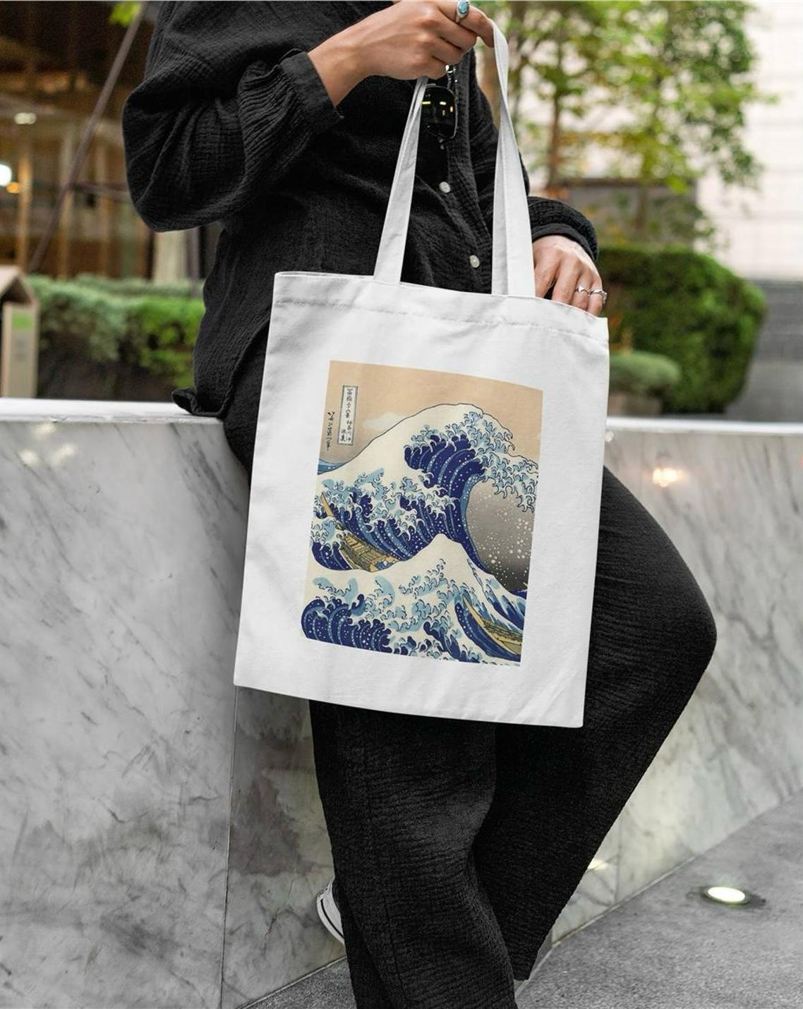 Nova Crafts Hokusai The Great Wave off Kanagawa Bez Çanta