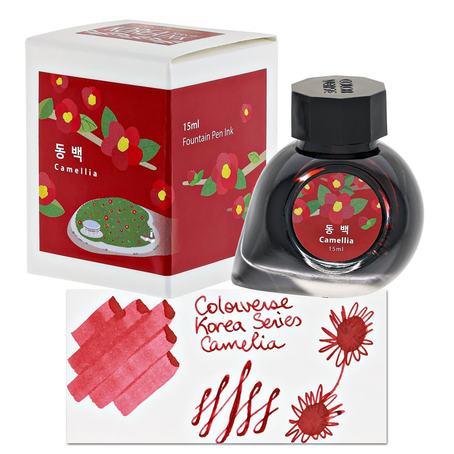 Coloverse Project Ink No.063 동백[Camellia](15ml) Mürekkep