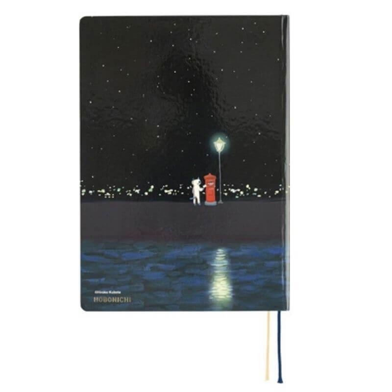Hobonichi Hon A5 2025 Japanese Version Hiroko Kubota: Crescent Moon Delivery Ajanda/Planner