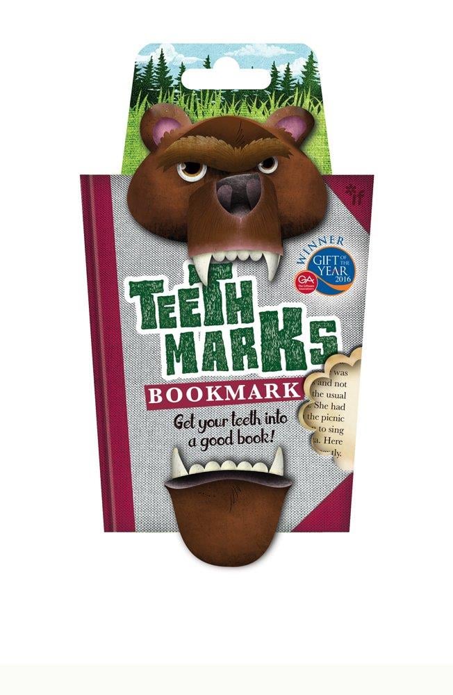 İf TeethMarks Bookmarks  Kitap Ayracı Bear Ayı