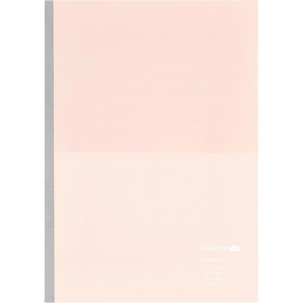 Kokuyo Me Limited Edition 2024 70 Sayfa, Çizgili, A5 Defter Bright Sand