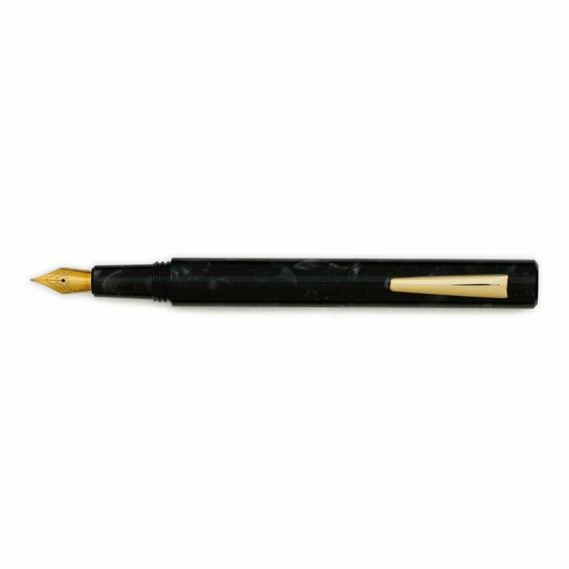 Hightide Penco Attache Marbled  Dolma Kalem Mermer Siyah F Uç 