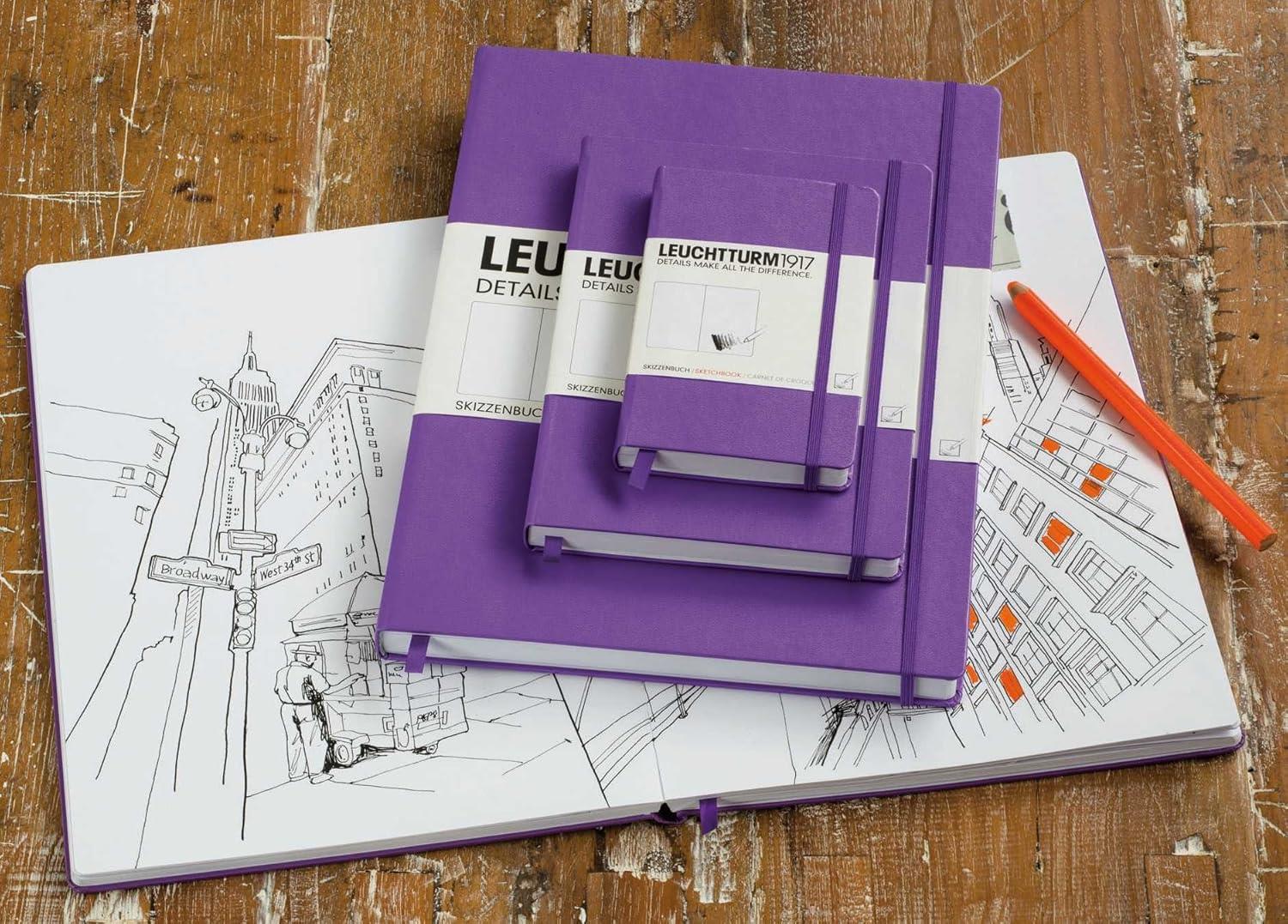 Leuchttrum1917 Limited Edition A6 Eskiz Defteri 180 gr/m2 Cherry 344990