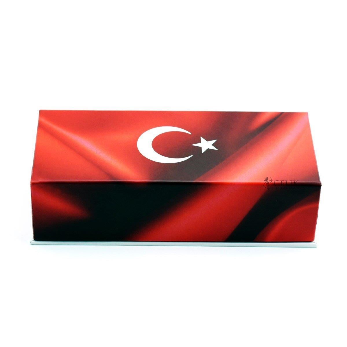 Steelpen Türk Bayrağı Logolu 3 Fonksiyonlu Kalem