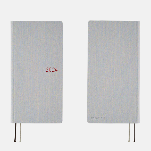 Hobonichi Techo Weeks Japanese Version 2024 Jan. Start Stylish Grey