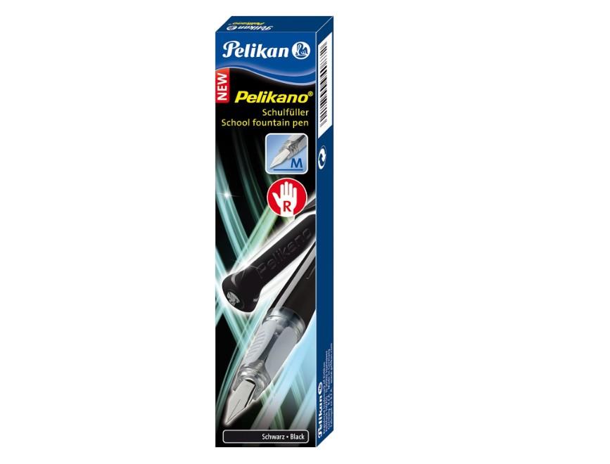 Pelikan Pelikano Up Dolma Kalem ve Kartuş Seti M Uç Black Sağ El 904250