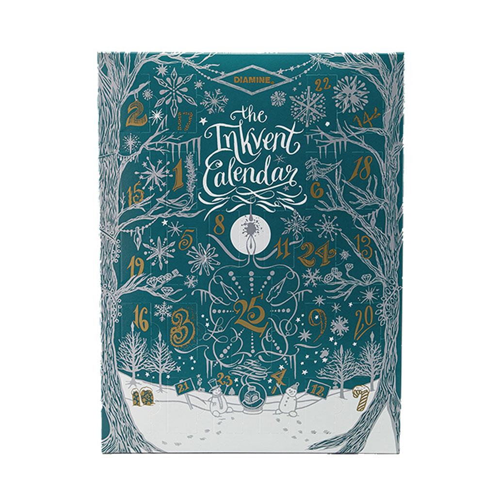 Diamine Inkvent Calendar 2025 Teal Edition Mürekkep Takvimi