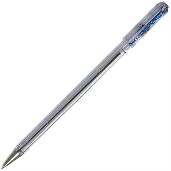 Pentel Superb BK77 Tükenmez Kalem Mavi