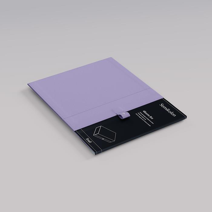 Semikolon 4Rooms Box, Small, Lilac Silk