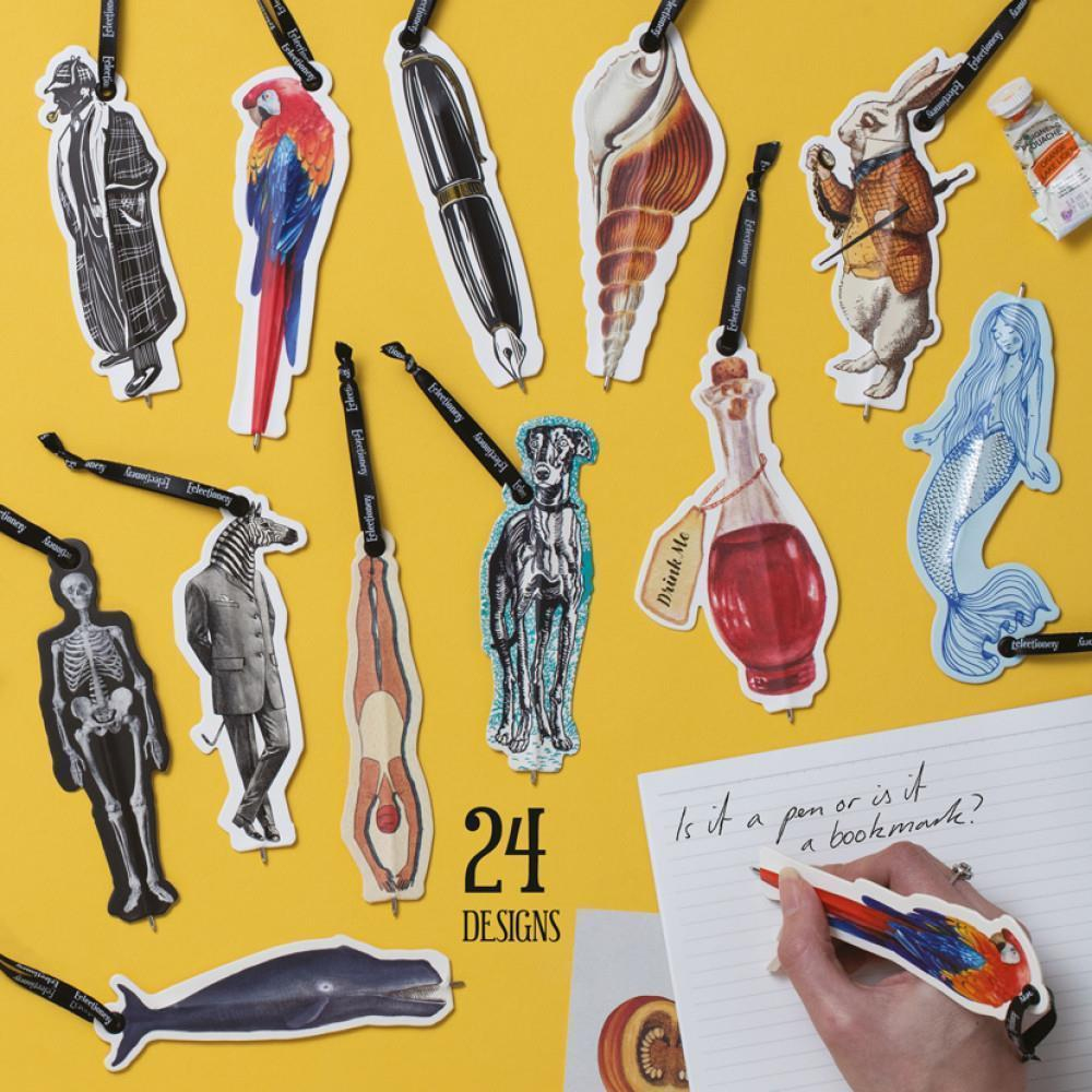 İf Eclectionery Flat Kalemli Kitap Ayracı - Fountain Pen Dolma Kalem