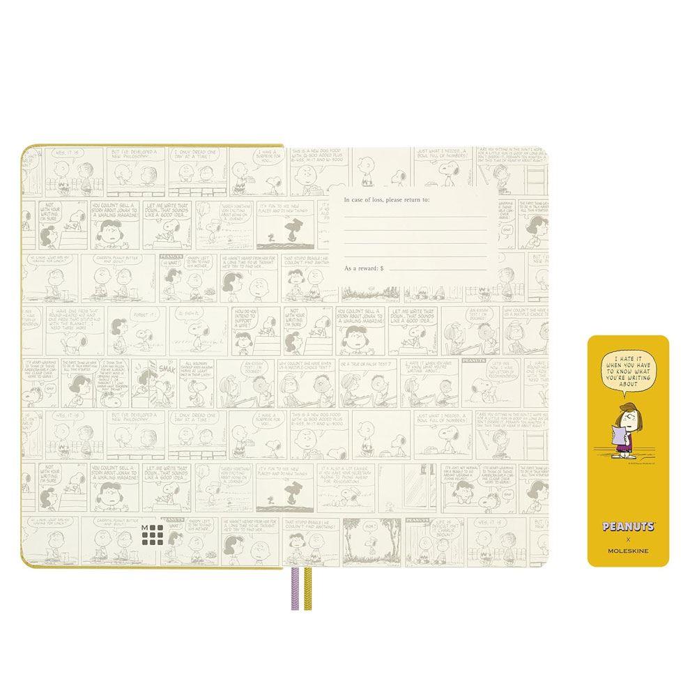 Moleskine 2025 Limited Edition Peanuts Patty Sert Kapak 13x21 Çizgili Defter Yellow