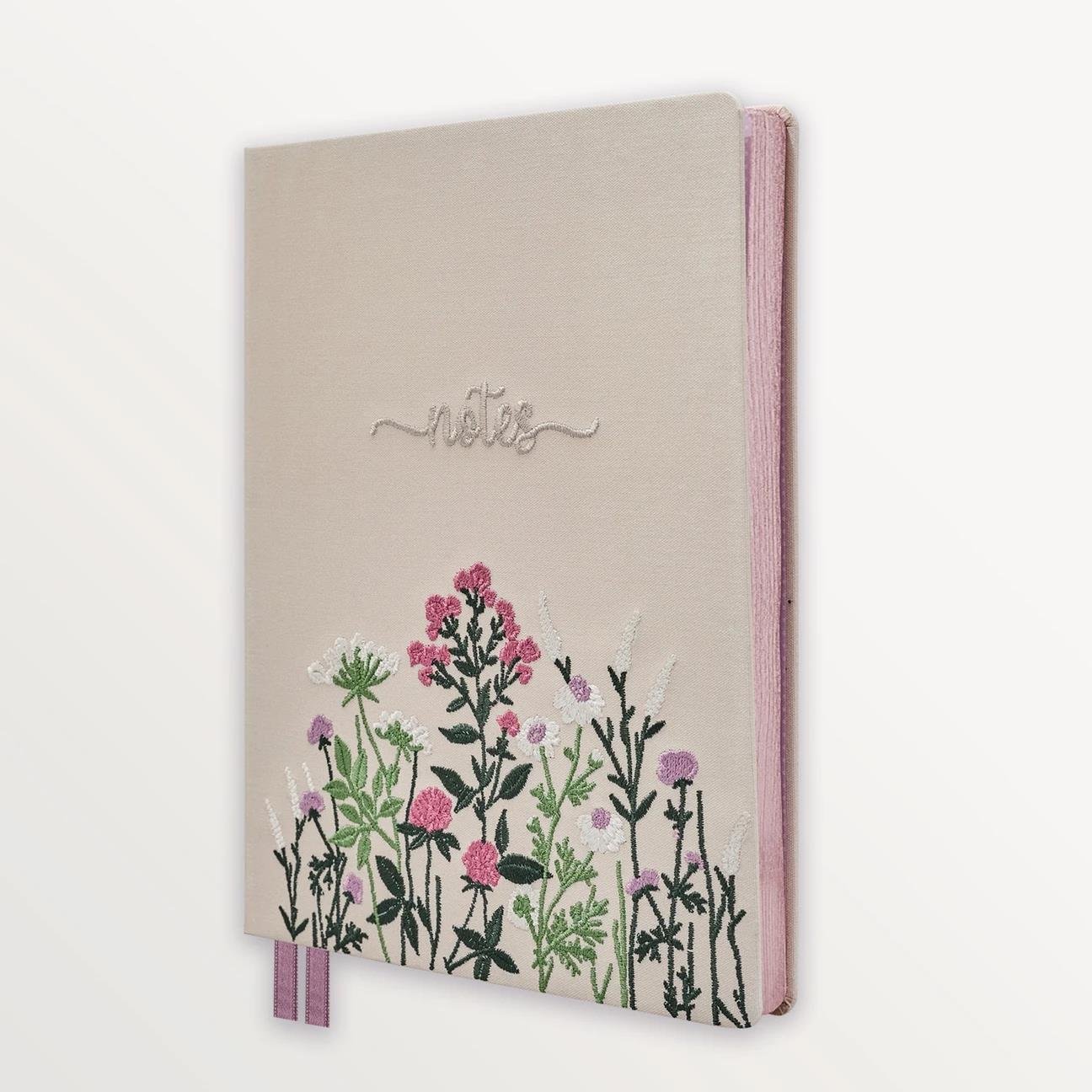 EPISODE CLOVER MEADOW EMBROIDERED XL NOTEBOOK