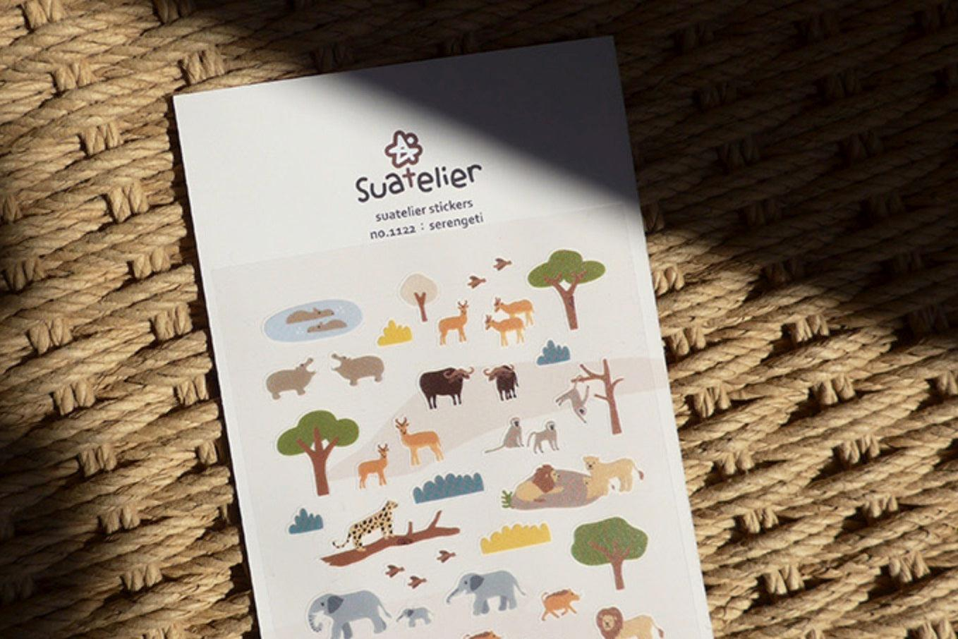 Suatelier Deco Sticker Serengeti