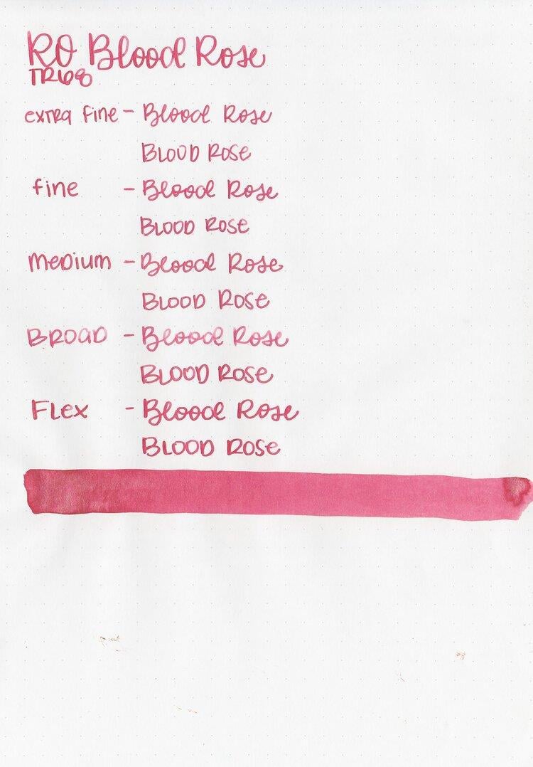 Robert Oster Shake N Shimmy Blood Rose Mürekkep
