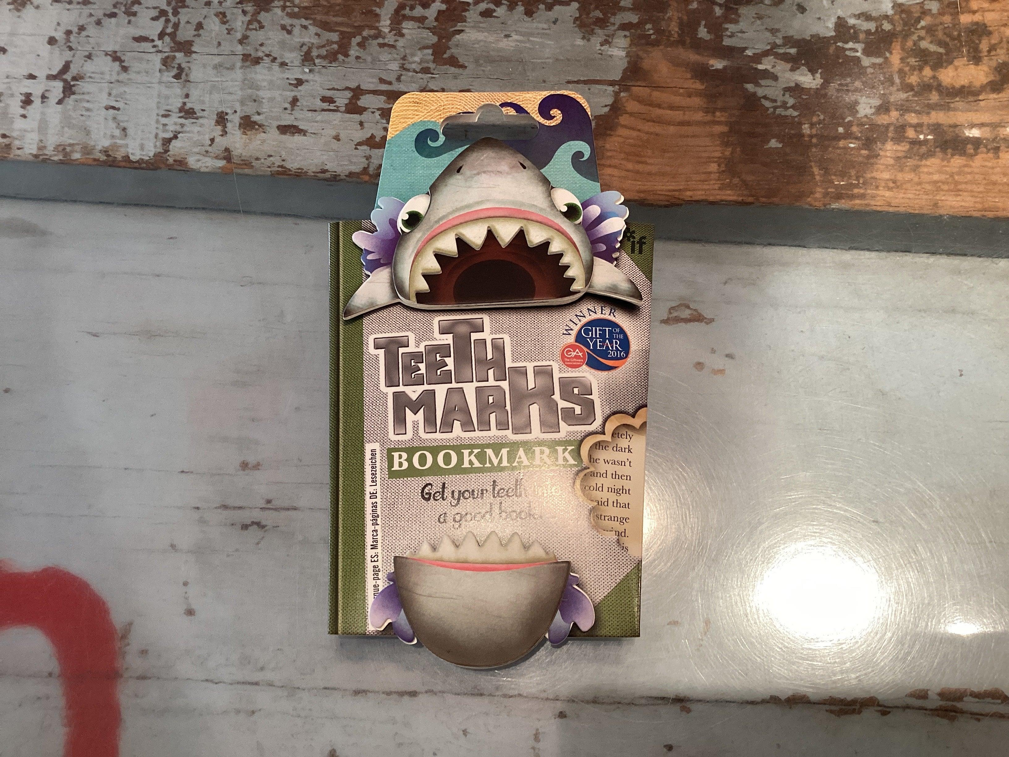 İf TeethMarks Bookmarks  Kitap Ayracı Shark Köpekbalığı