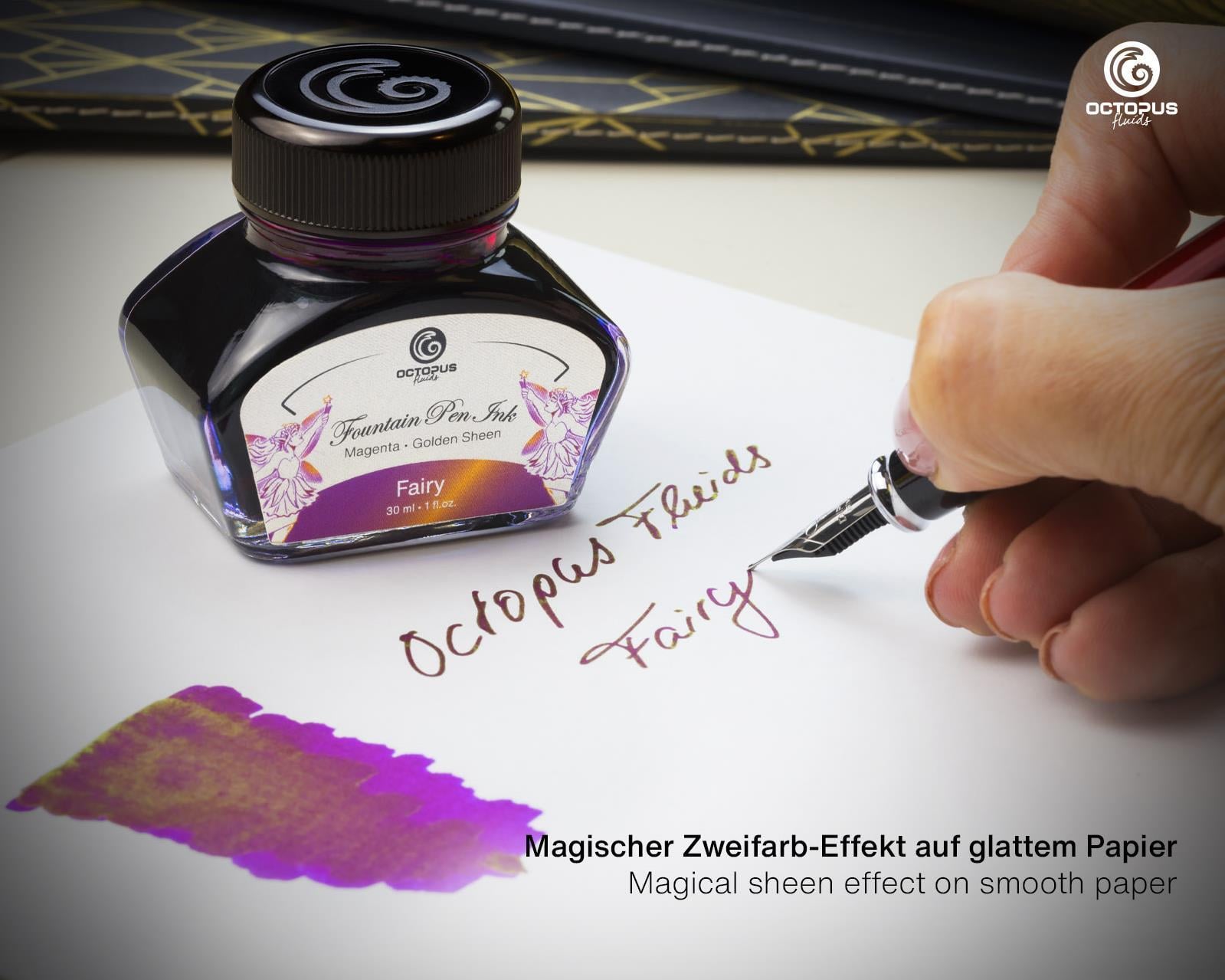 Octopus Fluids Fairy Revnaklı Mürekkep 30 ml