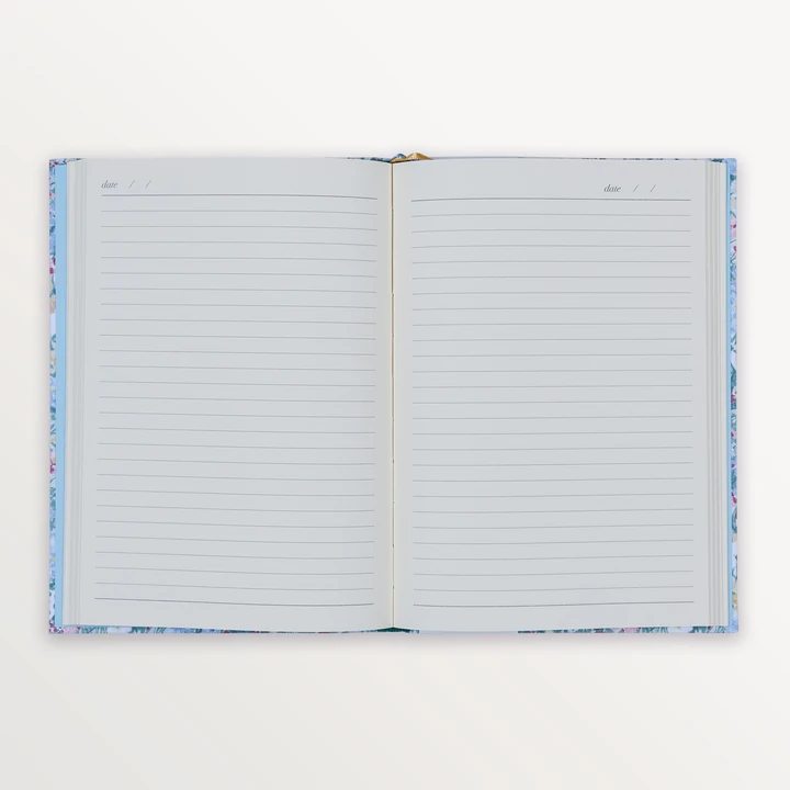 EPISODE CLASSIC FLORALS GERTRUDE'S GARDEN A5 FLEX LINEN NOTEBOOK