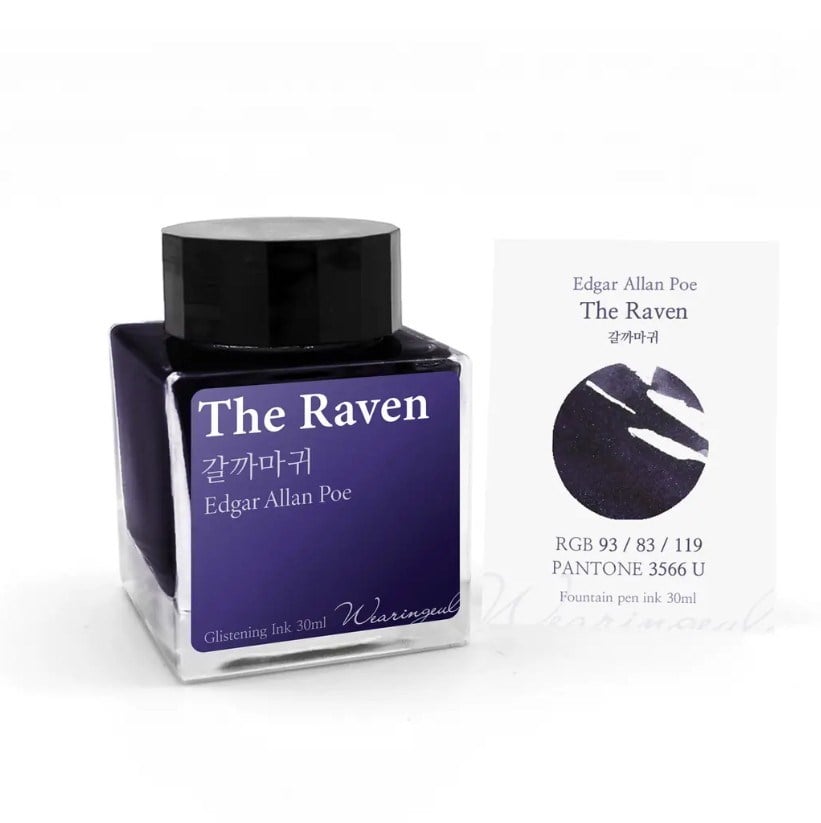 Wearingeul World Literature Ink Collection Ⅲ  The Raven Şişe Mürekkep 30 ml