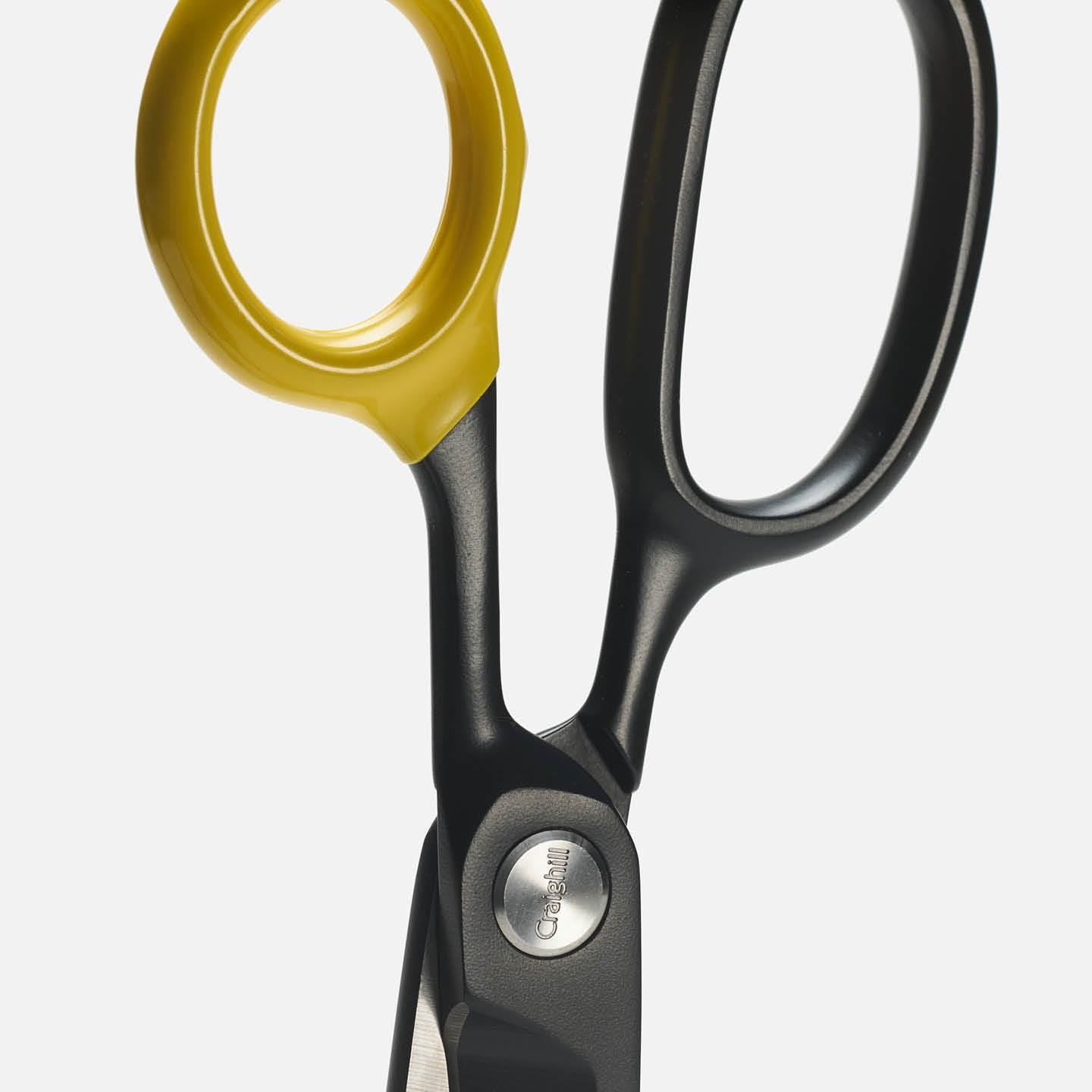 Craighill Chroma Scissors  Black & Yellow Seramik Kaplama Döküm Paslanmaz Çelik Makas