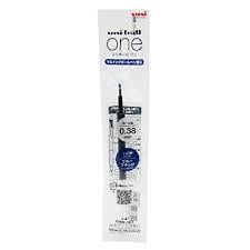 Uni-ball One Gel Pen Refill  0.38 mm  Blue Black Mavi Siyah