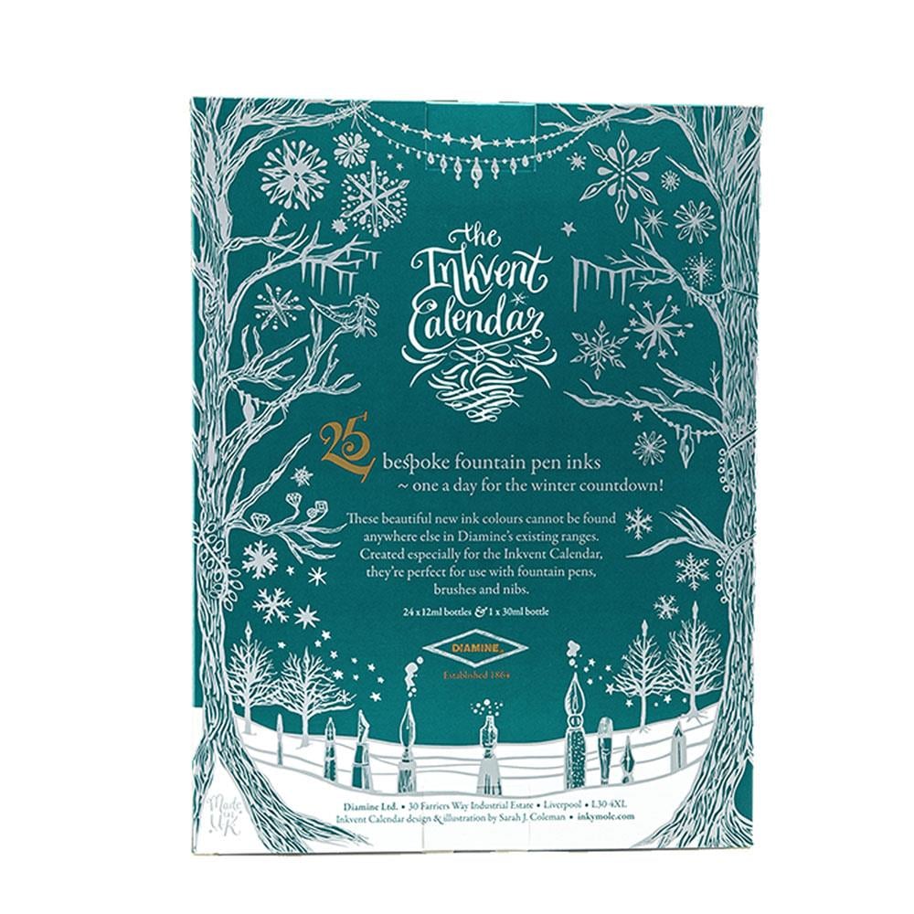Diamine Inkvent Calendar 2025 Teal Edition Mürekkep Takvimi