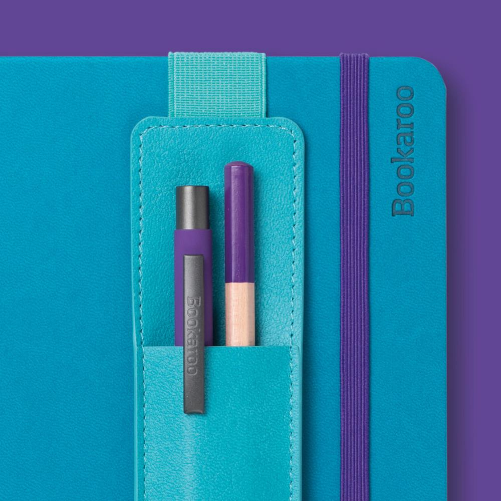 İf Bookaroo Pen Pouch Defter Üstü Kalemlik Turquoise Turkuaz