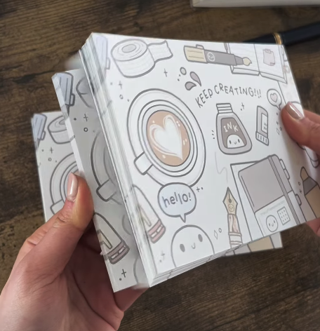 Esterbrook x The Coffee Monster Helen Wang Forgotten Iced Coffee  Washi  Kurutma Kağıdı