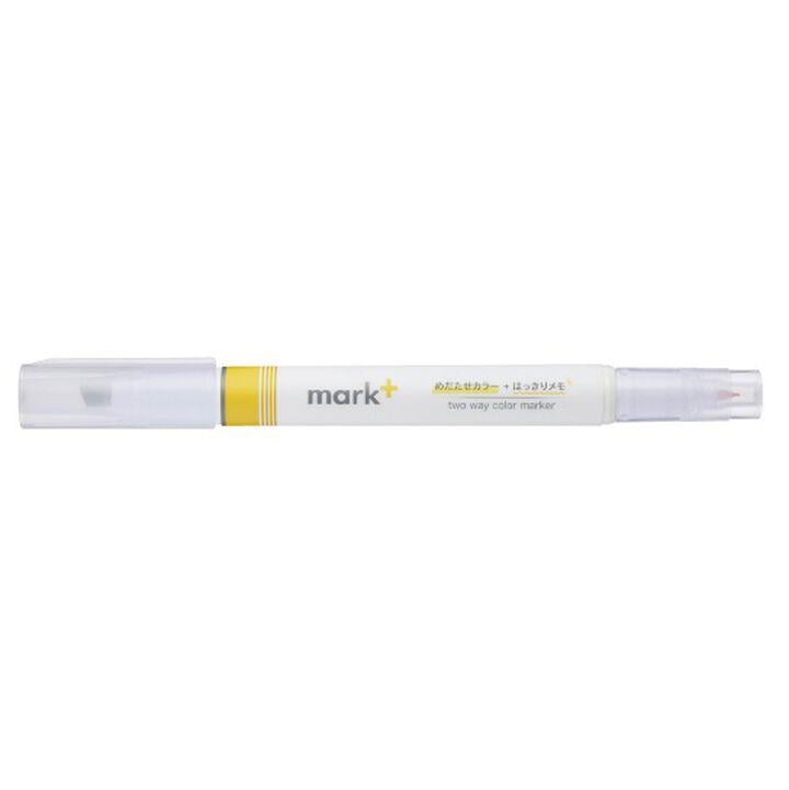Kokuyo Mark+ Çift Taraflı ( Fosforlu ve Fineliner) Kalem Yellow