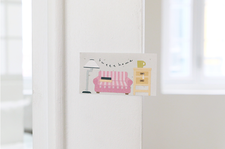 Suatelier Deco Sticker Seti Vintage House
