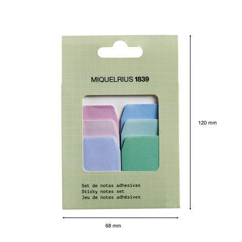 Miquelrius Back2Basics Post It Seti  Pastel Renkler