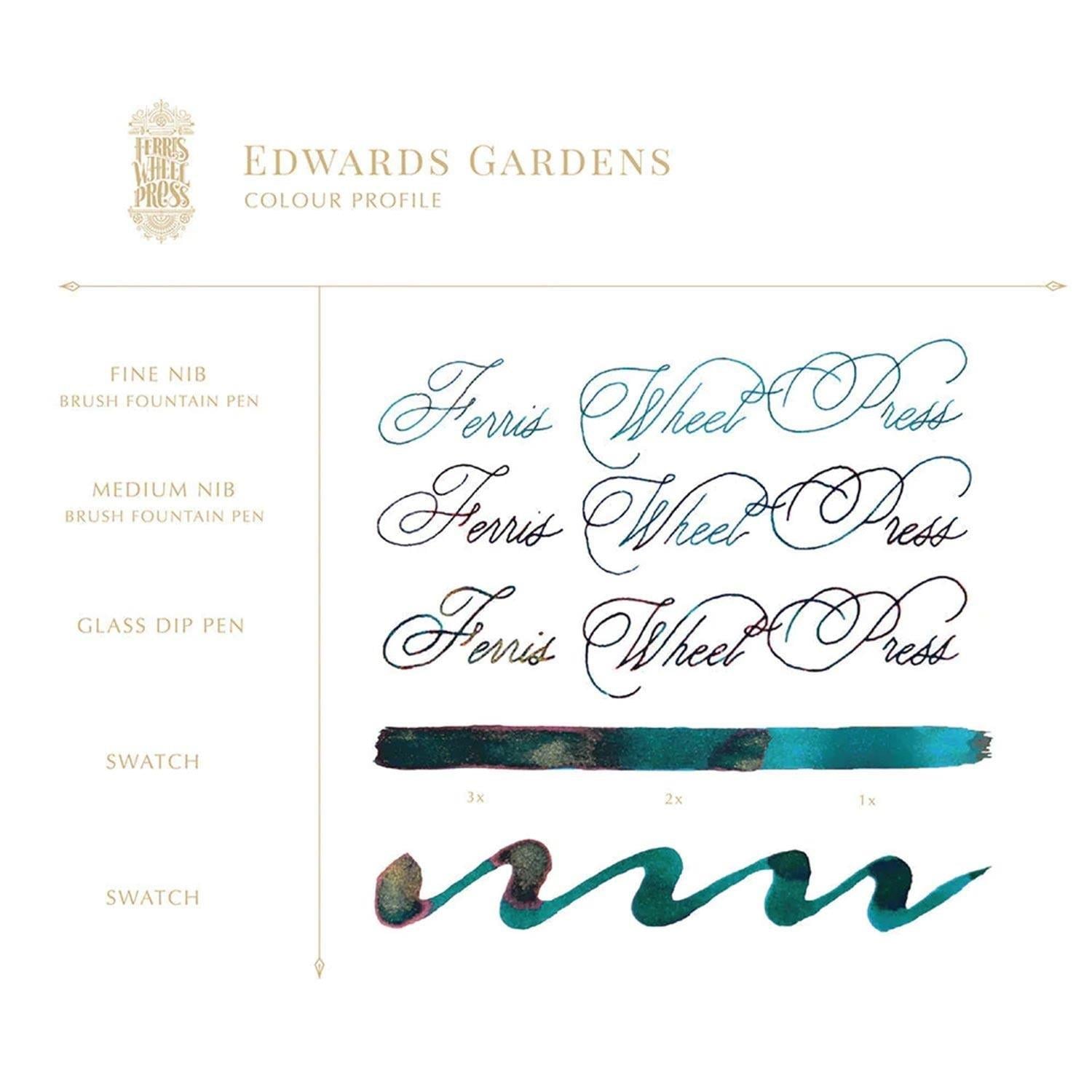 Ferris Wheel Press 38 ml Şişe Mürekkep Edward Gardens