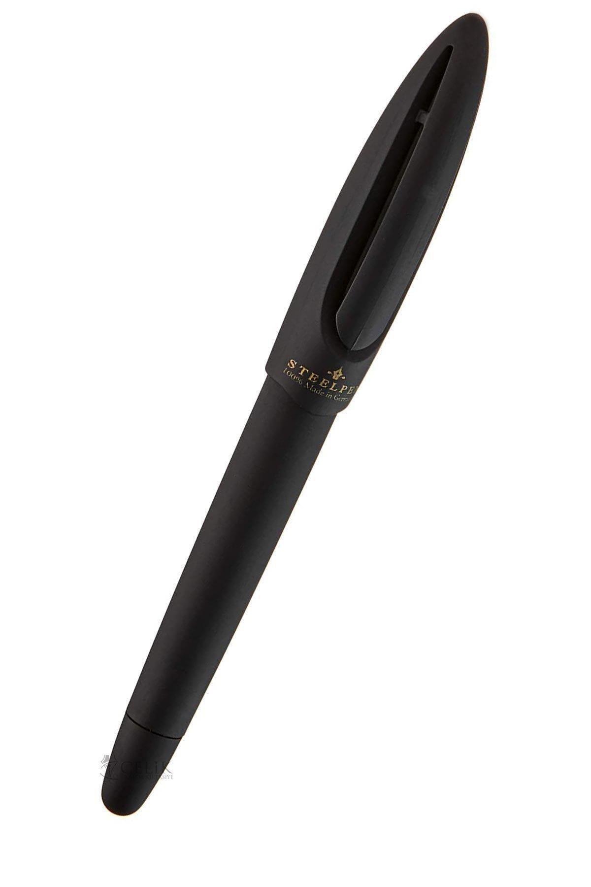 Steelpen Pearl Serisi Kaligrafi Dolma Kalem 1.2 Uç Matte Black