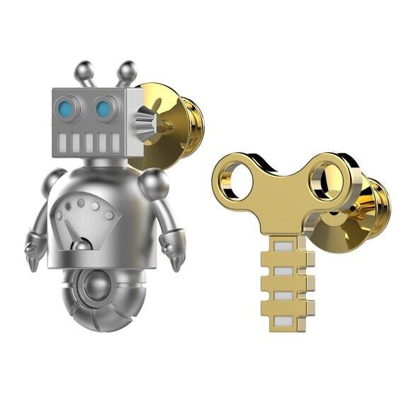 Metalmorphose Robot Broş Seti MTMP103