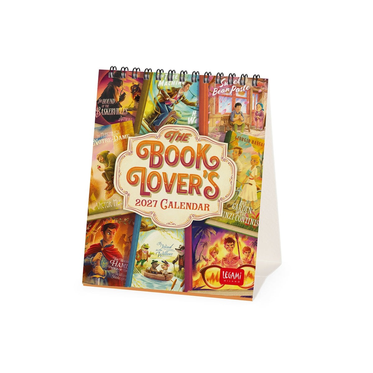 Legami Masa Takvimi 2027 - Kitap Severler - Kitap Severler İçin - 12X14.5 CAL270149