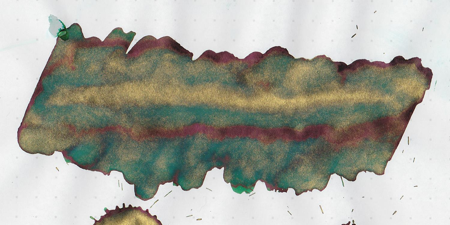 Diamine Ink Shimmering Mürekkep Golden Ivy 2018