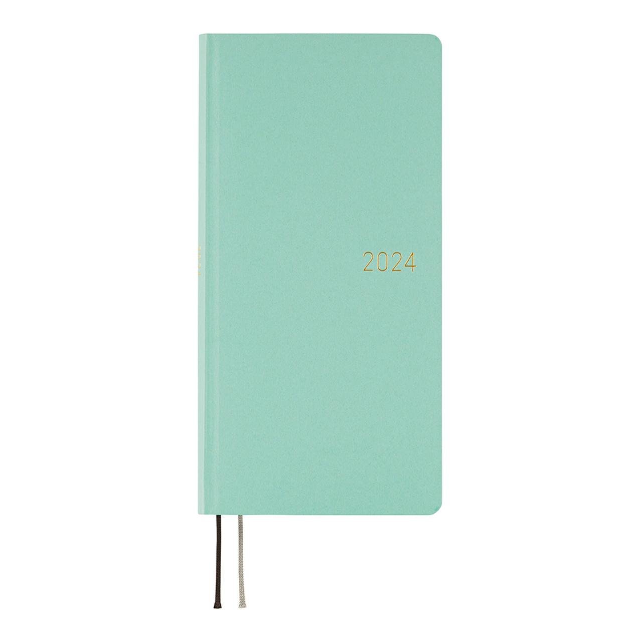 Hobonichi Techo Weeks Japanese Version 2024 Jan. Start Pale Blue-Green