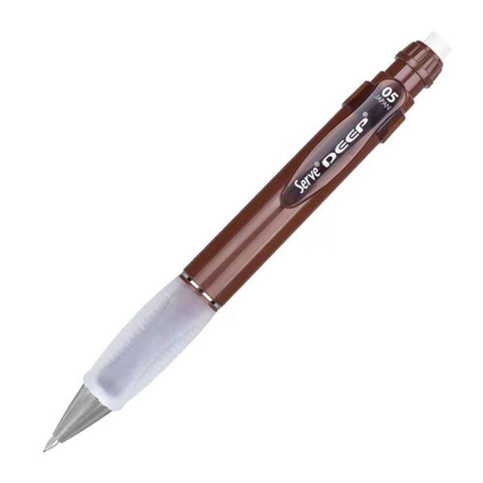 Serve Deep Earth Tones Mekanik Kurşun Kalem 0.5 mm Toprak -Earth Brown