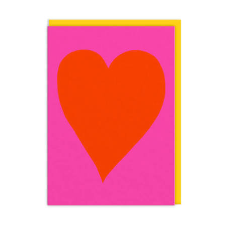 Ohh Deer Ashkahn Tasarımı A6 Kartpostal Neon Heart 11159