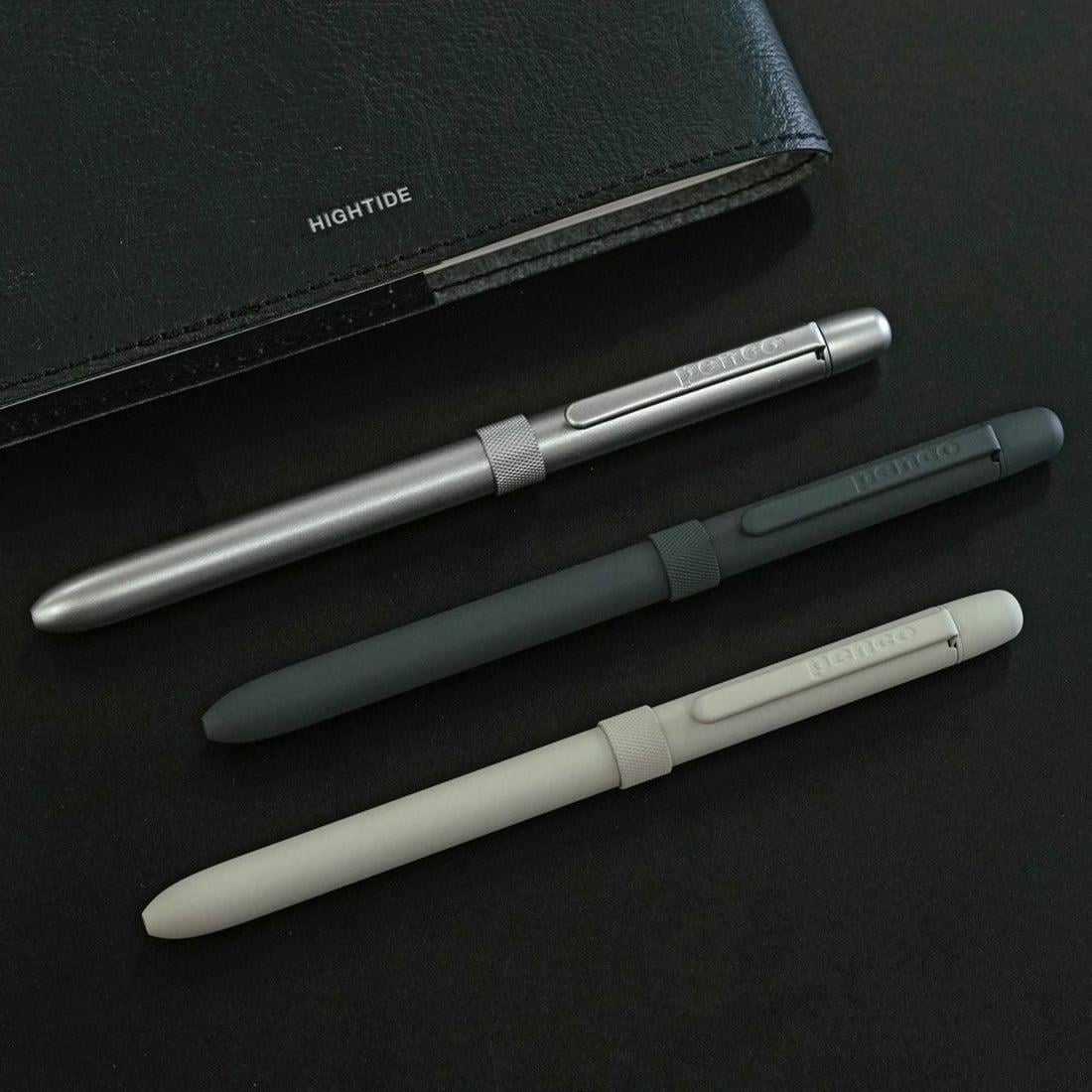 Penco 3 in 1 Multi Pen & Pencil Silver