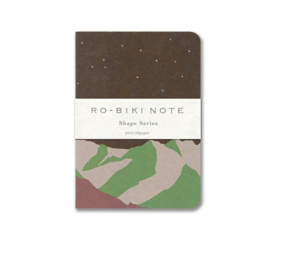 Yamamoto Ro-Biki Notebook Museum Series - Mountain Night A6 Noktalı Defter