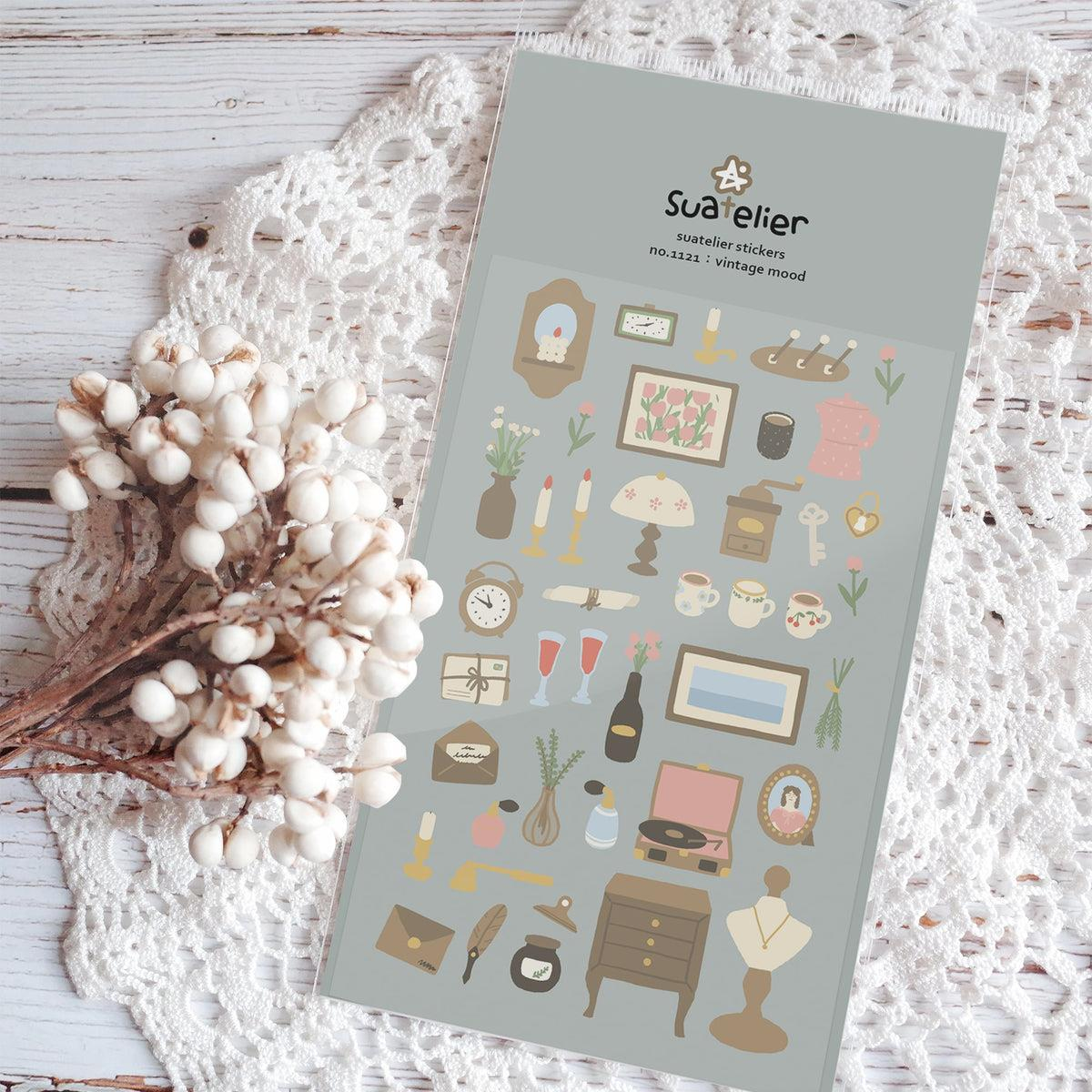 Suatelier Deco Sticker Vintage Mood