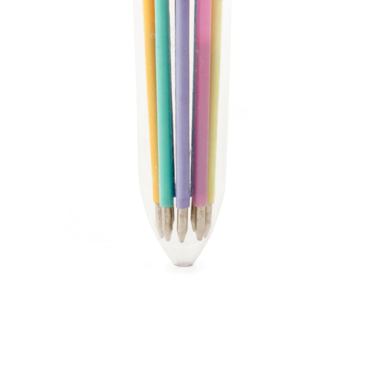Kikkerland Rainbow Multi 10'lu Tükenmez Kalem 