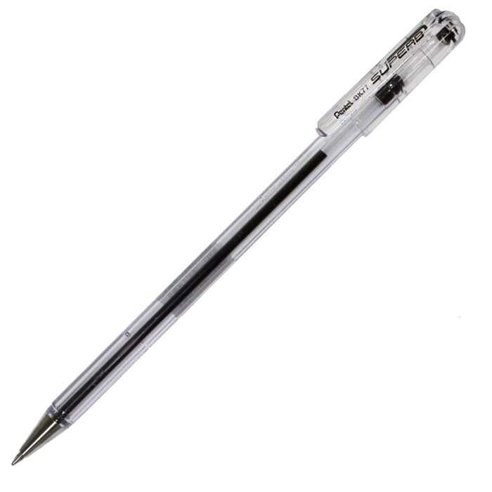 Pentel Superb BK77 Tükenmez Kalem Siyah